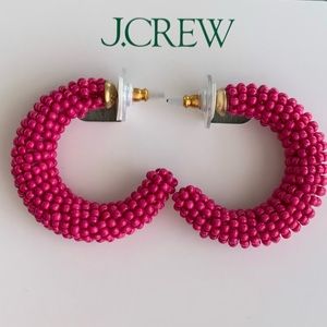 J. Crew Chunky Beaded Earrings